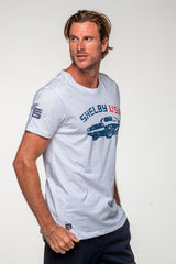 T-Shirt Carroll Shelby "1959" en coton blanc Homme