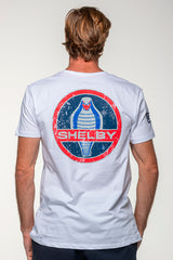 T-shirt Carroll Shelby "1966" en coton blanc Homme