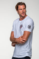 T-Shirt Carroll Shelby "427" en coton blanc Homme