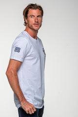 T-Shirt Carroll Shelby "427" en coton blanc Homme