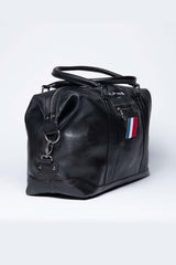 Alpine A110 48h leather travel bag black