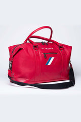 Leather travel bag Alpine A310 72h racing red