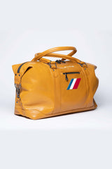 Sac de voyage en cuir Alpine A310 72h jaune