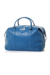 Alpine A310 72h leather travel bag ocean blue