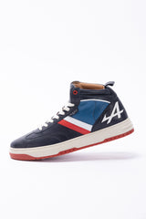 Alpine A424 Royal Blue High Top Sneakers for Men