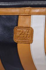Sac de voyage en cuir 24H Le Mans 1923 André 72H jaune