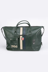 Sac de voyage en cuir 24H Le Mans André 6 72H vert