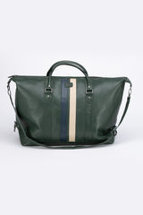 Sac de voyage en cuir 24H Le Mans André 6 72H vert