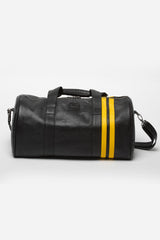 Sac de voyage en cuir Ayrton Senna "Ayrton Bag Sport" noir