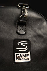 Sac de voyage en cuir Ayrton Senna "Ayrton Bag Sport" noir