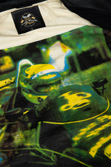 Blouson en cuir Ayrton Senna "Ayrton" noir Homme