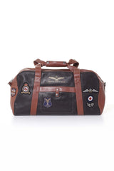 Royal Air Force Bristol 3 48h leather travel bag dark brown Men