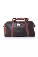 Royal Air Force Bristol 3 48h leather travel bag dark brown Men