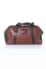 Sac de voyage en cuir Royal Air Force Bristol 3 48h tortoise Homme