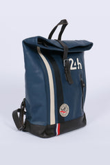 Sac à dos en cuir 24H Le Mans Backpack bleu royal Homme