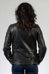 Royal Air Force Beeckman leather jacket black Women