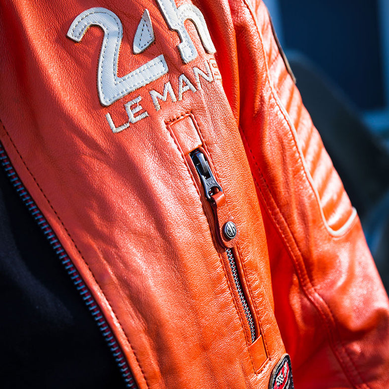 希少 THE 24 HOURS OF LE MANS A2 レザー ジャケット Leather jackets
