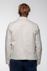Blouson Carroll Shelby "Snake" en canvas écru Homme