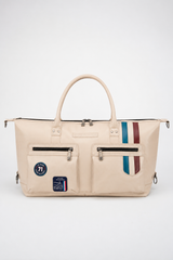 Men's Steve McQueen x Le Mans Seattle 48h Ecru Leather Travel Bag