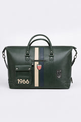 Sac de voyage en cuir 24H Le Mans André 6 72H vert