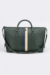 Sac de voyage en cuir 24H Le Mans André 6 72H vert