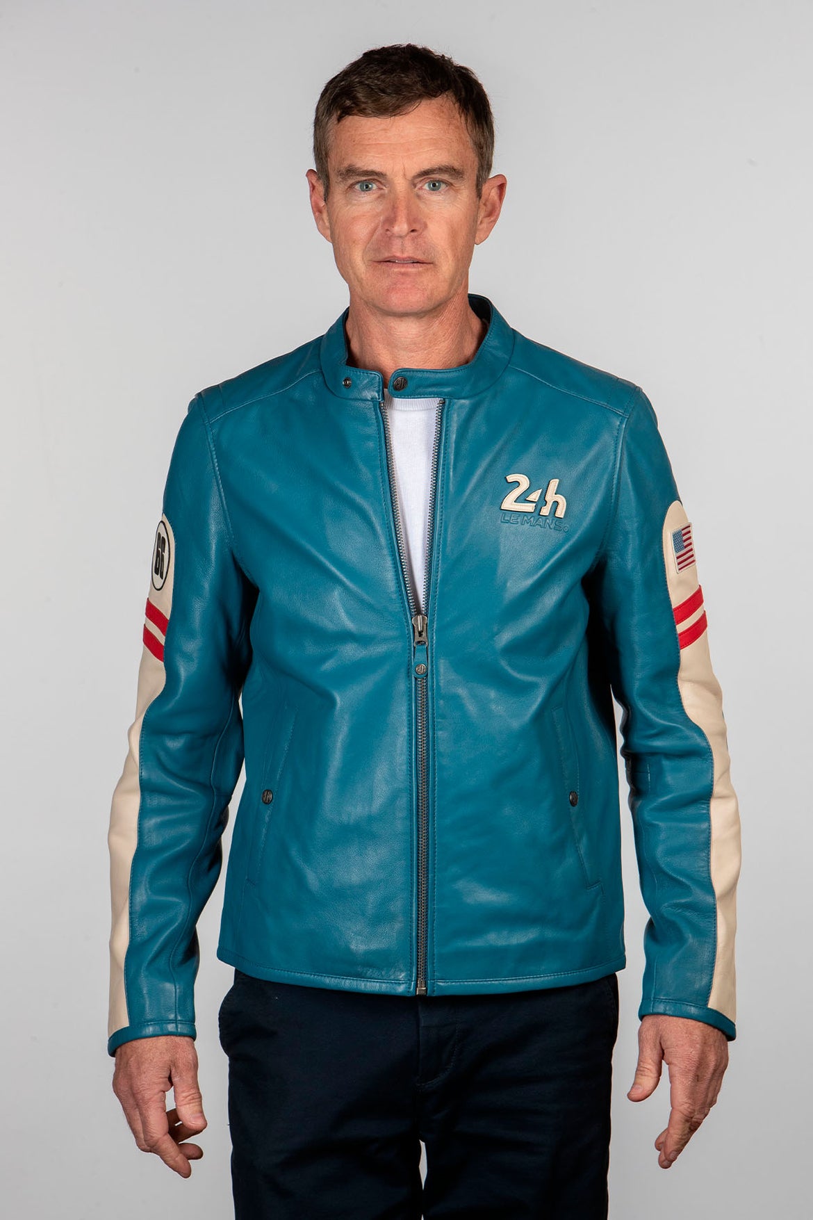 希少 THE 24 HOURS OF LEMANS レザー シングル ライダース 24H Le Mans Collection - Classic Legend Motors
