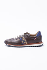 Baskets en cuir Steve McQueen Cool marron foncé Homme