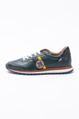 Baskets en cuir Steve McQueen Cool vert Homme