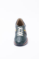 Baskets en cuir Steve McQueen Cool vert Homme