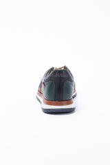 Baskets en cuir Steve McQueen Cool vert Homme