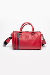 Sac à Main en cuir 24H Le Mans Courcelles rouge racing Femme