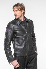 Steve McQueen Craig 2 Leather Jacket Black Men