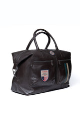 Steve McQueen Dean 4 72h leather travel bag black Men