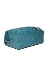 Steve McQueen Dean 4 72h Leather Travel Bag Light Petrol Blue