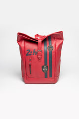 24H Le Mans Fernand 4 leather backpack racing red Men