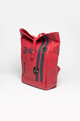 24H Le Mans Fernand 4 leather backpack racing red Men