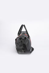 Sac de voyage en cuir 24H Le Mans Gaston 6 48h noir