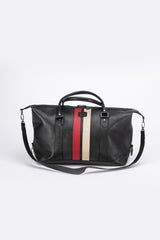 Sac de voyage en cuir 24H Le Mans André 6 72H noir