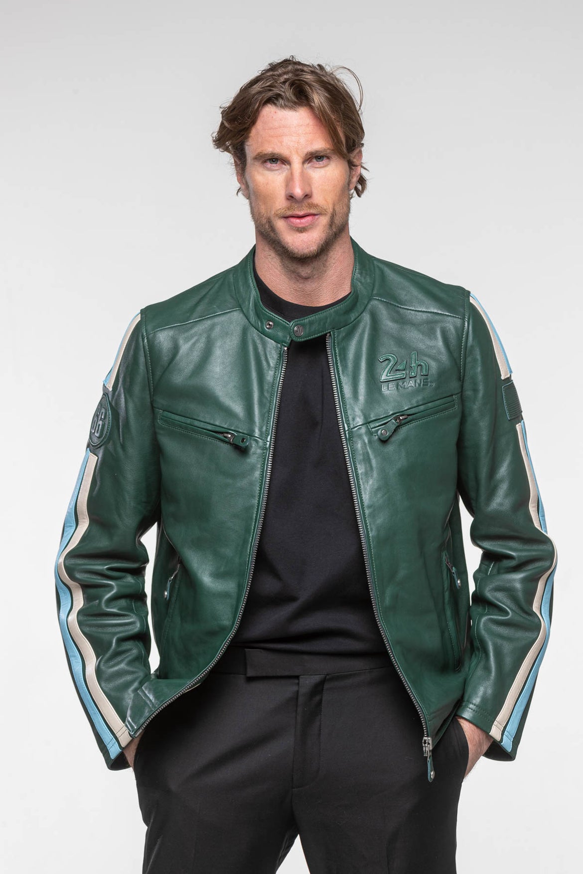 希少　THE 24 HOURS OF LE MANS A2 レザー ジャケット Leather jackets - 24h Le Mans – Classic Legend Motors