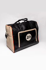Sac de voyage en cuir 24H Le Mans Harrisson 72h noir