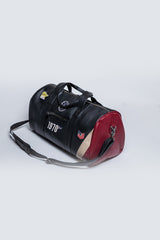 Steve McQueen Indian Black Leather Duffle Bag