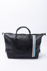 Sac de voyage en cuir 24H Le Mans Ken 72h noir