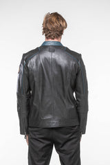Steve McQueen Liam 2 Black Leather Jacket for Men