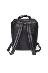 Sac à dos en cuir Steve McQueen Matt 4 marron foncé Homme