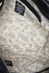 Sac de voyage en cuir 24H Le Mans Matthew 72h noir