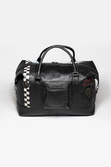 Sac de voyage en cuir 24H Le Mans Matthew 72h noir