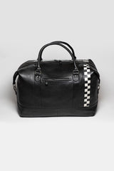 Sac de voyage en cuir 24H Le Mans Matthew 72h noir