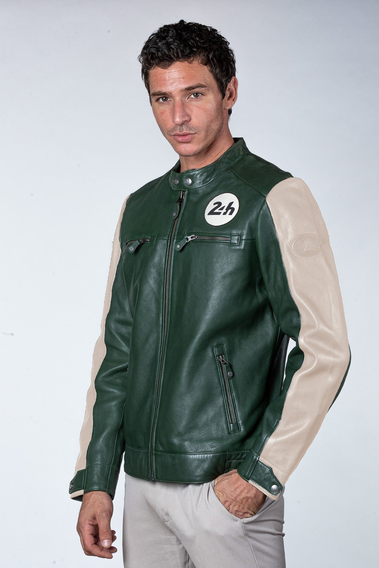 希少　THE 24 HOURS OF LE MANS A2 レザー ジャケット Leather jackets - 24h Le Mans – Classic Legend Motors
