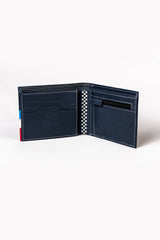 Alpine Miglia Navy Blue Leather Wallet