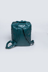 Steve McQueen Nine Backpack Petrol Blue Leather Backpack